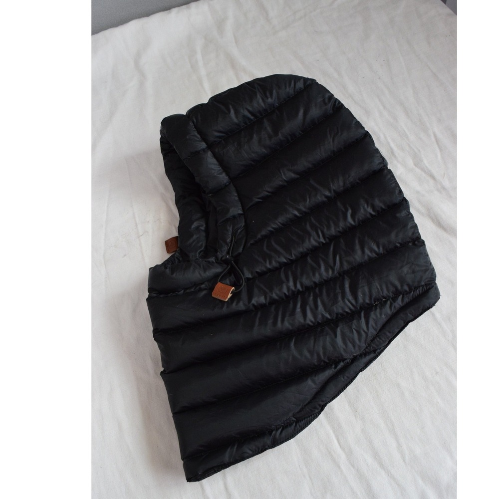 Coal Hillcrest Snow Hood One Size Black Quilted Insulated Balaclava Mens